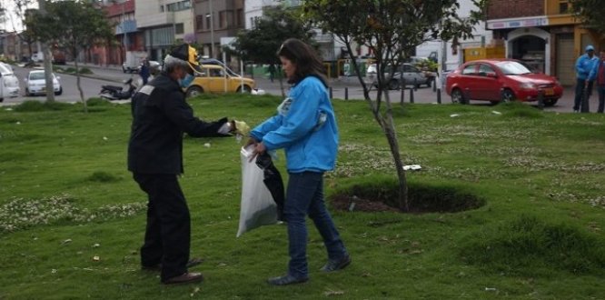 Bogotá, lista para participar en la jornada nacional de reciclaje y mejoramiento del espacio público