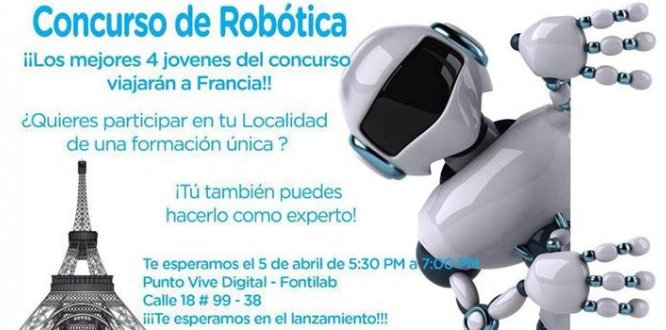 Concurso de Robótica en Fontibón