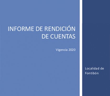 Informe rendeición cuentas 2020