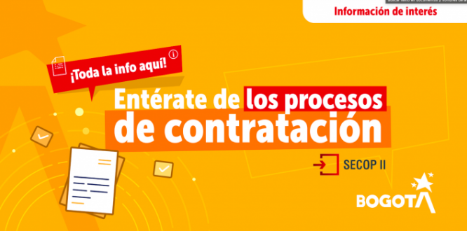 Conoce los procesos de Contratación Pública en Fontibón 