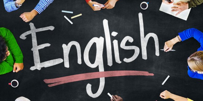 Imagen con palabra English