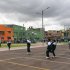 Niños jugando Futbol
