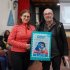 La alcaldesa, Adriana Ortiz Ubaque y el secretario de Cultura, Recreación y Deporte, Santiago Trujillo.